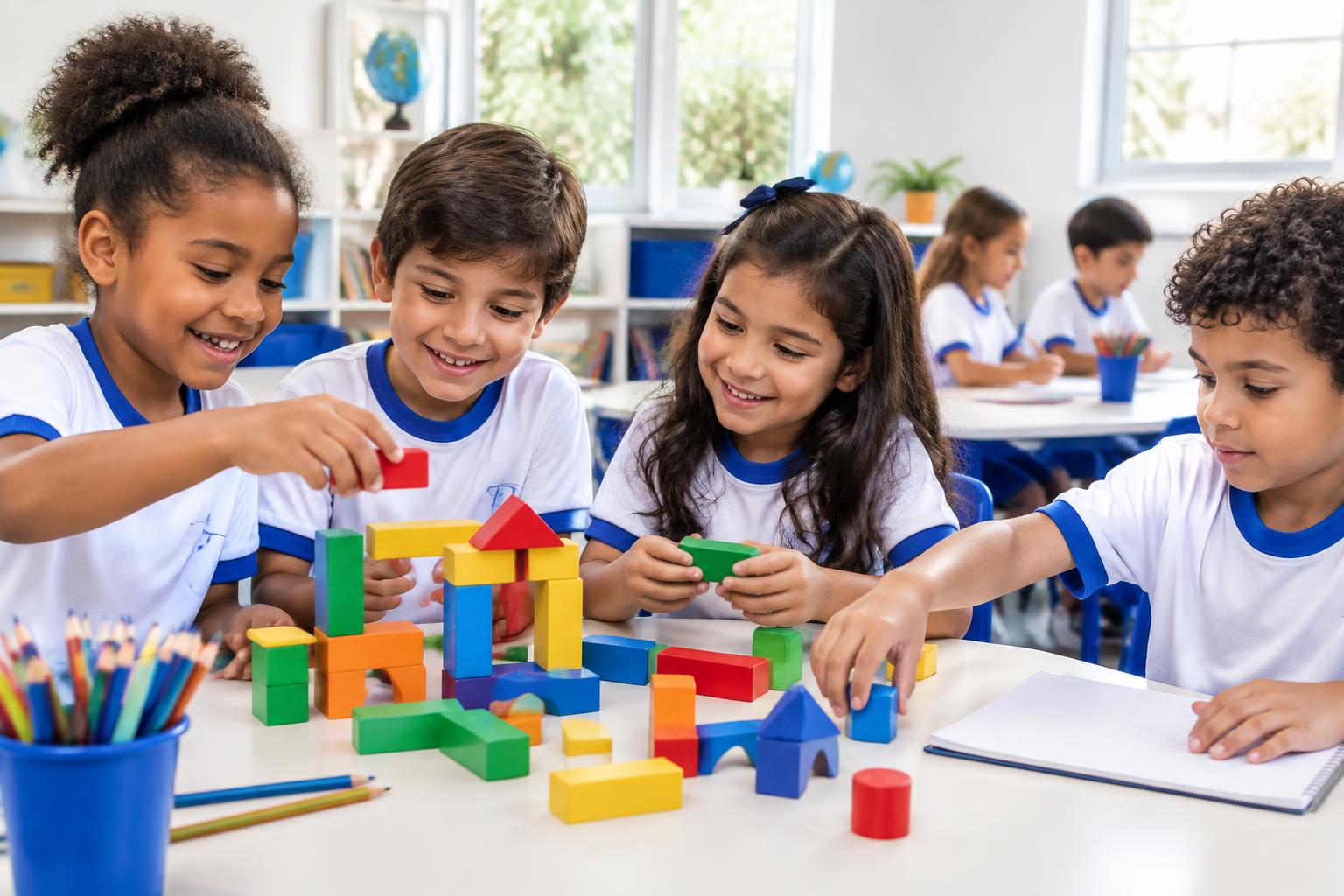 Imagem ilustrativa de atividades do Educação Infantil